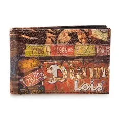Lois Carteira Porta-Notas sem Porta-Moedas Castanho | Ref. 237.4500201