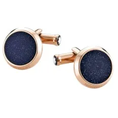 Botões de Punho Montblanc Meisterstück Azul/Dourado | Ref. 238.112908