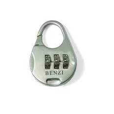 BENZI Cadeado de Combinação 3 Dígitos Cinza | Ref. 53.BZ1012
