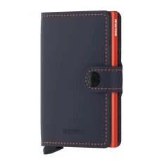 Secrid MINIWALLET Matte Nightblue & Orange | Ref. 297.MM-NBO