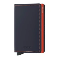 Secrid SLIMWALLET Matte Nightblue & Orange | Ref. 297.SM-NBO
