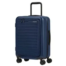 SAMSONITE Mala de Cabine / Trolley 55cm 4R Exp Stackd Easy Azul Escuro | Ref. 92KF100541