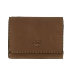 Camel Active Carteira Pequena com Aba VALENCIA Conhaque | Ref. 9132070222