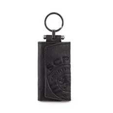 Chaveiro para 4 Chaves SPORTING Oficial Preto | Ref. 51.SCP3590P
