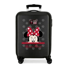 Mala de Cabine / Trolley 55cm 4 Rodas MINNIE My Pretty Bow Preta| Ref. 186.2161721