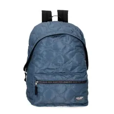 Mochila Escolar 44cm Pepe Jeans ORSON Azul Escuro | Ref. 186.6362322