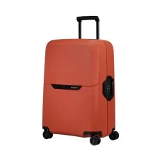 Samsonite Mala de Viagem / Trolley Médio 69cm 4 Rodas MAGNUM ECO Laranja | Ref. 92KH200296