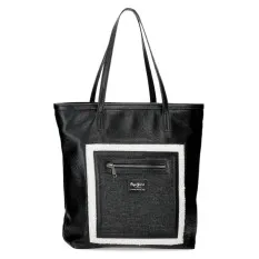 Saco de Ombro de Senhora PEPE JEANS Dana Preto | Ref. 186.7827621