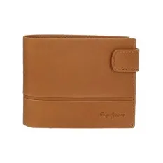 Carteira Horizontal c/ Porta Moedas e Mola Pepe Jeans DANDY Camel | Ref. 186.7933323