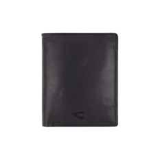 Camel Active Carteira Porta-Notas Vertical COMO Preta | Ref. 9131470660