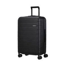 American Tourister Mala de Viagem / Trolley Médio 67cm 4R  Exp NOVASTREAM Preta | Ref. 92MC700261