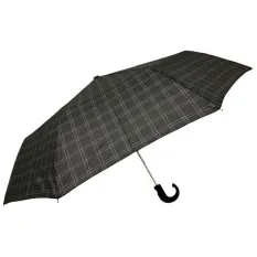 Guarda-Chuva de Senhora 8V Susino Quadrado Grande Cinza | Ref. 240.3012QGC