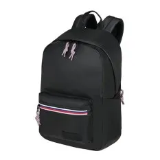 American Tourister Mochila ZIP Coated UPBEAT PRO Preta | Ref. 92MC900109