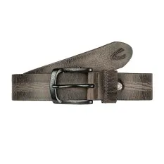 Camel Active Cinto de Pele Genuína 105cm Cinza | Ref. 9110910570