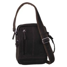Bolsa de Tiracolo Grande c/Aba Matties 46442 Castanha | Ref. 132.46442C