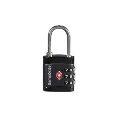 Samsonite ACESSÓRIOS Cadeado c/ Código de Combinação + TSA Preto | Ref. 92CO109909