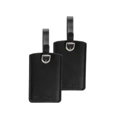 Samsonite ACESSÓRIOS Conjunto 2 Etiquetas de Bagagem Preto | Ref. 92CO105109