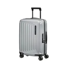 SAMSONITE Mala de Cabine / Trolley 55cm 4R Exp. Nuon Prata Matte | Ref. 92KF000238