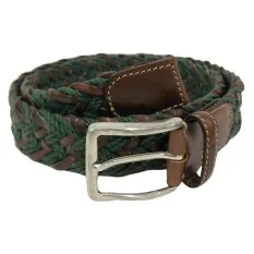 Cinto para Homem Traçado 90cm Miguel Bellido Verde/Castanho 910 | Ref. 243.910VC90