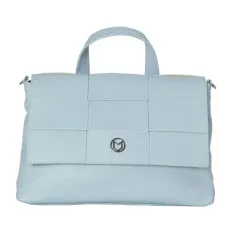 Mala de Senhora c/ Tiracolo Marina Volpe BELEN Azul Celeste | Ref. 329.J656AC