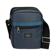 Bolsa de Tiracolo Grande 2C Pepe Jeans COURT Azul | Ref. 186.7135532
