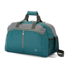 Benzi Saco de Viagem 46cm BZ5506 Petróleo/Cinza | Ref. 288.BZ5506PEC