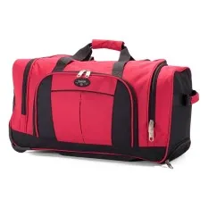 Benzi Saco de Viagem c/ Rodas 53cm BZ5365 Vermelho/Preto | Ref. 288.BZ5365VP