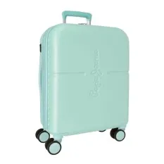 Mala/Trolley de Cabine 55cm 4R Pepe Jeans HIGHLIGHT Turquesa | Ref. 186.7689525A
