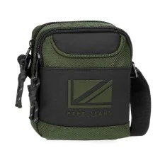 Bolsa de Tiracolo Pequena 2C Pepe Jeans BROMLEY LDN Verde | Ref. 186.7175132