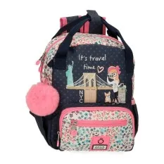 Mochila Pequena Adap. 28cm Enso TRAVEL TIME Multicolor | Ref. 186.93820D1