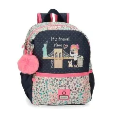 Mochila Pré-Escolar Adap. 32cm Enso TRAVEL TIME Multicolor | Ref. 186.93821D1