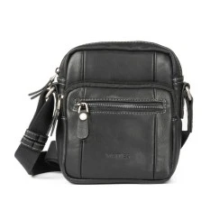 Bolsa de Tiracolo c/ Bolsos Matties REPORTEROS HOMEM Preta | Ref. 132.46455P