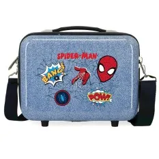 Necessaire Adaptável a Trolley SPIDER-MAN Denim Azul | Ref. 186.4613921