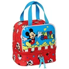 Lancheira Mickey HAPPY SMILES Vermelha | Ref. 248.812214040