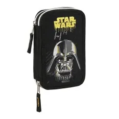 Estojo Escolar Duplo 28 Peças Star Wars FIGHTER Preto | Ref. 248.412201854