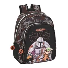 Mochila Infantil Adap. 33cm Star Wars THE MANDALORIAN The Guild Preta | Ref. 248.612141524