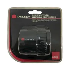 Adaptador Universal Elétrico Delsey Preto | Ref. 181.943510