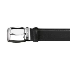 Cinto de Homem MONTBLANC c/ Fivela Pino 35mm Preto | Ref. 238.112408