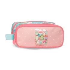 Estojo Escolar Duplo Roll Road MY LITTLE TOWN Rosa | Ref. 186.4654221
