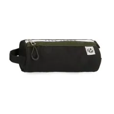 Estojo Escolar Redondo Pepe Jeans LUCA Preto | Ref. 186.6574121