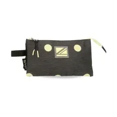 Estojo Escolar Triplo Pepe Jeans LEIRE Preto | Ref. 186.6524321