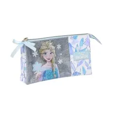 Estojo Escolar Triplo Frozen II MEMORIES Azul | Ref. 248.812273744