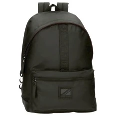 Mochila para Portátil 15.6” 2C Pepe Jeans HOXTON Preta | Ref. 186.7342431