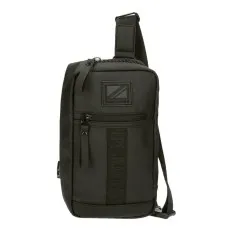 Bolsa Tiracolo / Cintura Pepe Jeans HOXTON Preta | Ref. 186.7345831