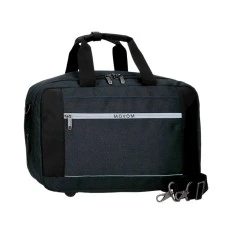 Saco de Viagem 40x20x25cm USB c/ Abertura Frontal Movom TRIMMED Azul | Ref. 186.5173821