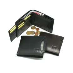 Doggy Carteira Porta-Notas com Porta-Moedas Homem Preto | Ref. 86.165P
