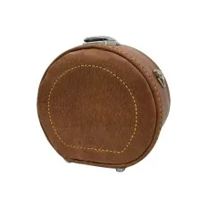 Bolsa Baú Vintage de Senhora Redonda Castanha | Ref. 31.6051C