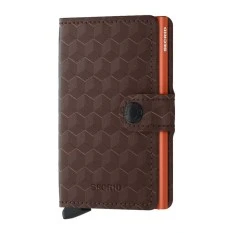 Secrid MINIWALLET Optical Brown-Orange | Ref. 297.MOP-BO