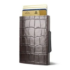Carteira Ögon Porta-Cartões CASCADE Croco | Ref. 314.OG09755