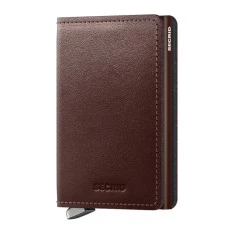 Carteira Secrid Premium SLIMWALLET Dusk Dark Brown | Ref. 297.SDU-DB